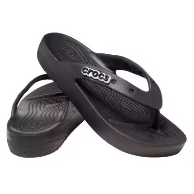 Crocs Classic Platform Flip Women (207714) - Black