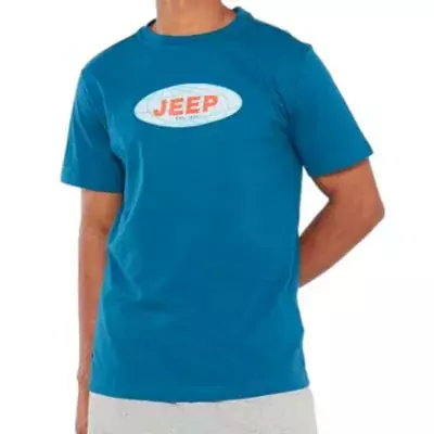 Jeep Crew Neck Tee (22170) - Deep Ocean