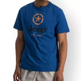 Jeep Crew Neck Tee available in the unque Skipper color