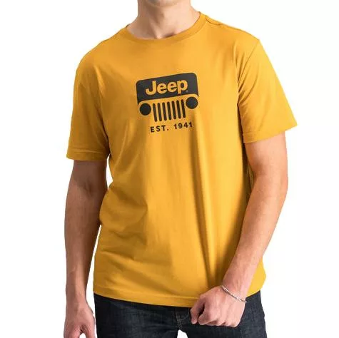Jeep Crew Neck Tee (23212) - Sunflower