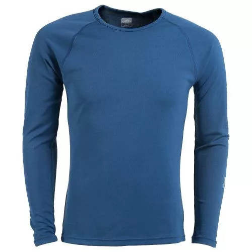 First Ascent Men's Bamboo Thermal Baselayer Top - Navy