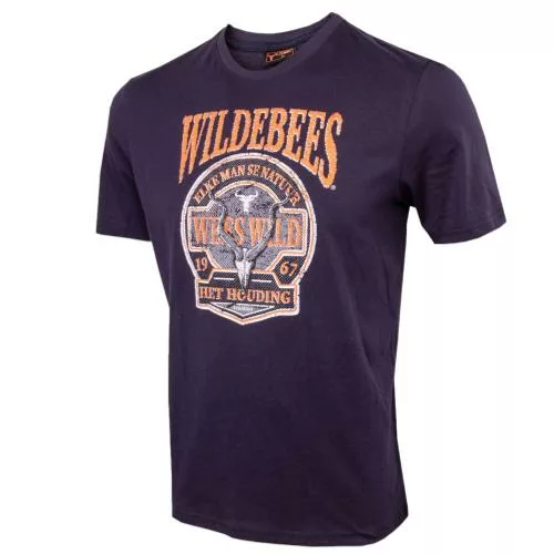 Wildebees Men's Casual T-Shirt WBM791 - New Navy