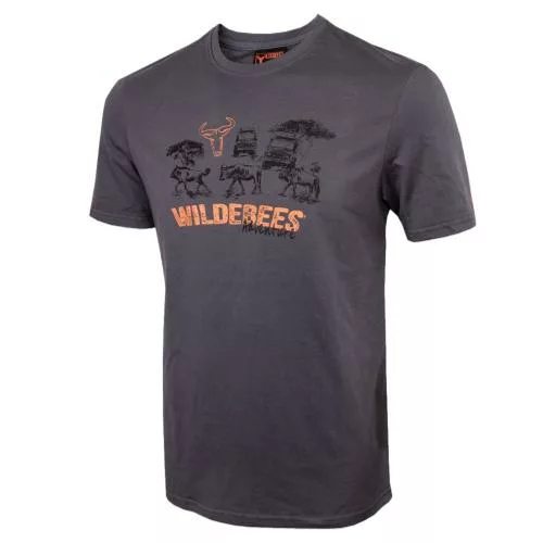 Wildebees Men's Casual T-Shirt WBM790 - Pewter
