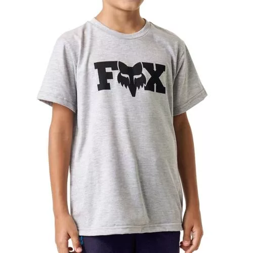 Fox Kids Heritage Tee 7064 Grey Melange 2 jpeg