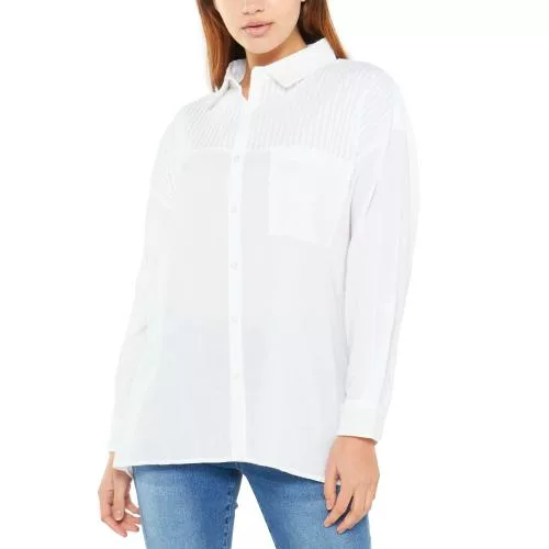 Jeep Ladies Button-Up Shirt (23059) - White