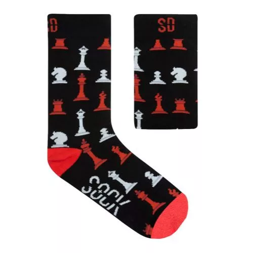 Sexy Socks - Checkmate (8-11)