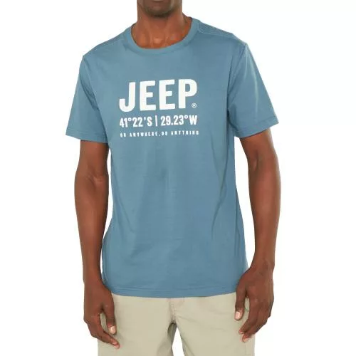 Jeep Crew Neck Tee (23019) - Blue