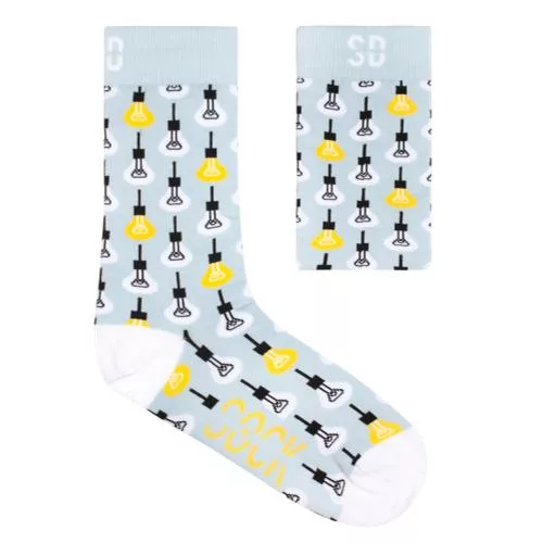 Sexy Socks - Bright Idea (8-11)