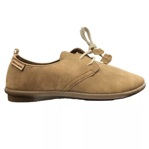 Pierre Cardin Ladies Riviera Raised Lace Up - Camel (PCL01206)