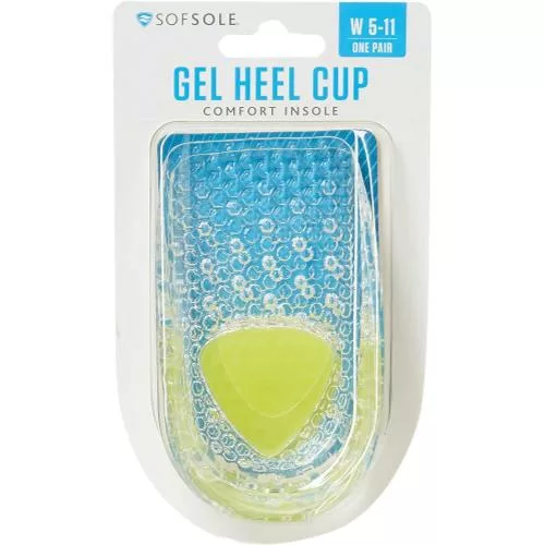 SofSole Ladies Gel Heel Cup
