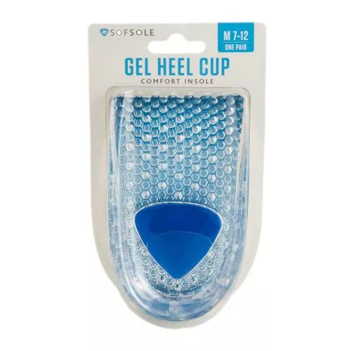 SofSole Men's Gel Heel Cup