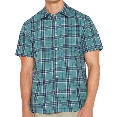 Jeep Classic Check S/S Shirt (24091) - Green