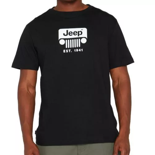 Jeep Crew Neck Tee (24212) - Black