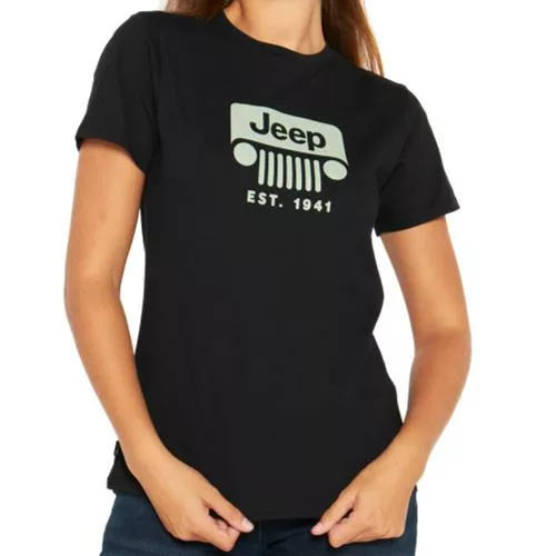 Jeep Ladies Classic Tee (24200) - Black