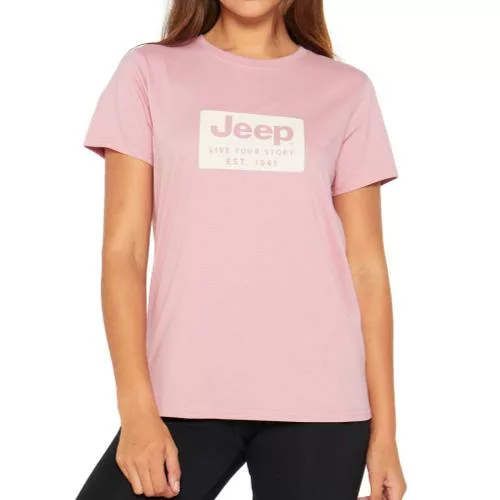 Jeep Ladies Live Your Story Tee (24104) - Pink
