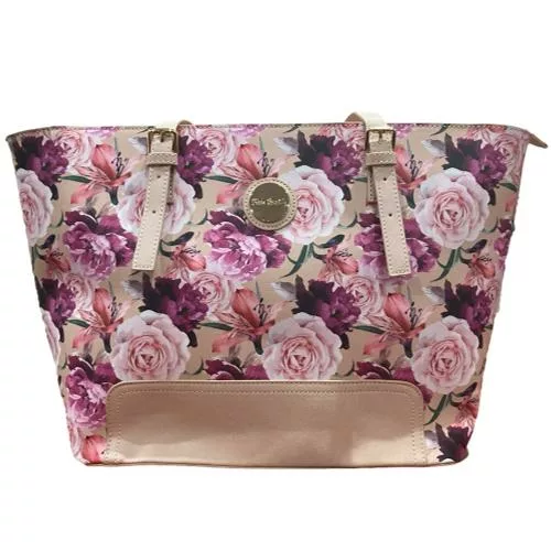 Pierre Cardin Daynah Tote Bag - Floral Pink