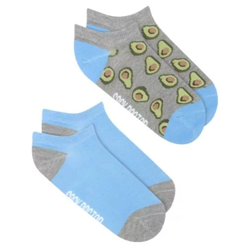 Sexy Socks Liner 2PK- Avo (4-7)