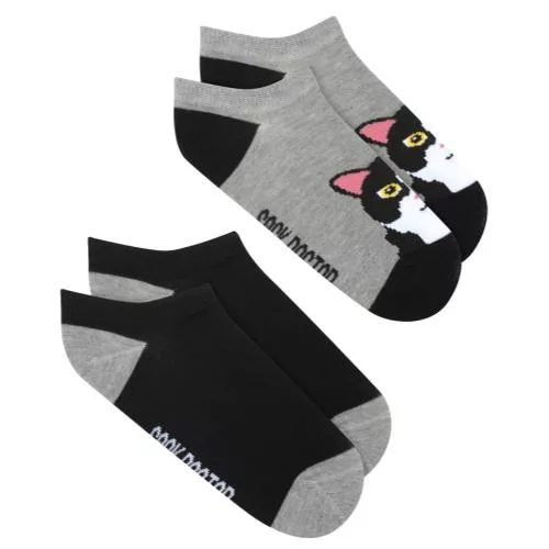 Sexy Socks Liner 2PK- Felix (4-7)