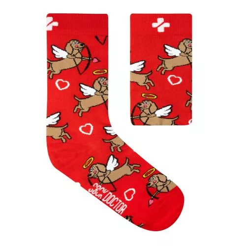 Sexy Socks - Puppy Love (8-11)