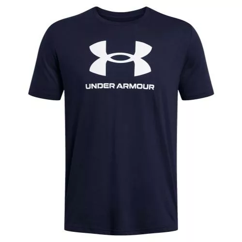 Under Armour Mens Sportstyle Logo S/S Tee (1382911/408) - Navy
