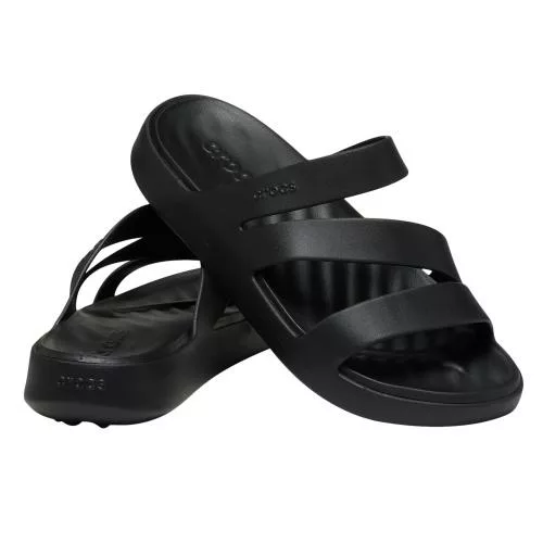 Crocs Ladies Getaway Strappy Sandals (209587) - Black
