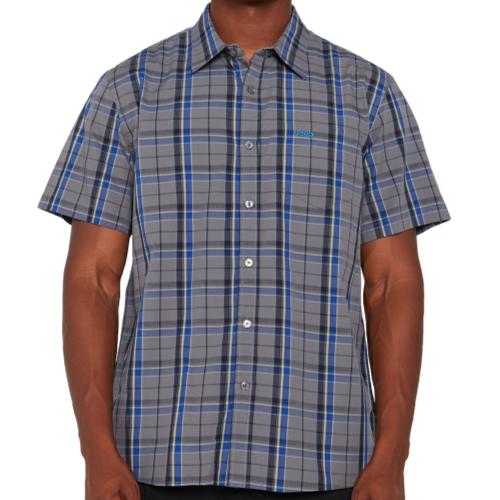 Jeep Classic Check S/S Shirt (24101) - Blue