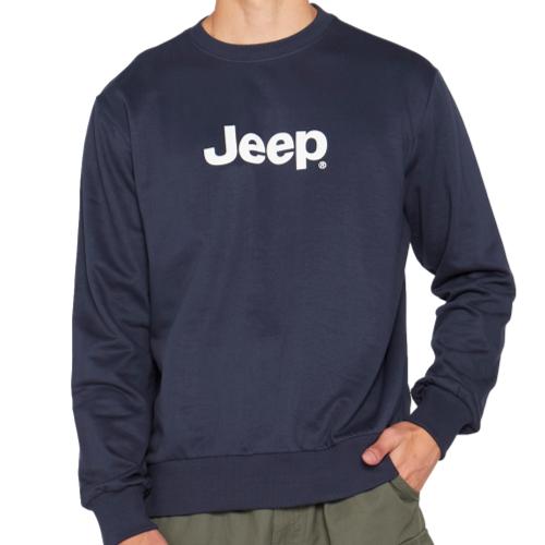 Jeep Crew Neck Fleece (24131) - Navy
