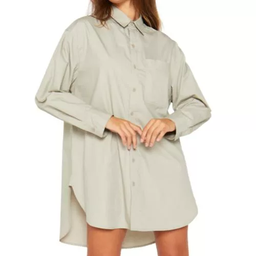 Jeep Ladies Button-Up Shirt (24106) - Khaki