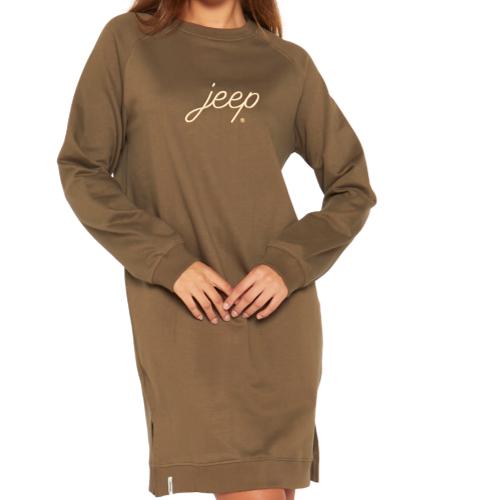 Jeep Ladies Classic Logo Dress 24052 Olive