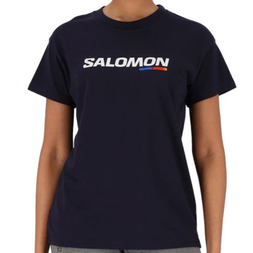 Salomon Ladies Race Logo Tee (8828) - Night Sky