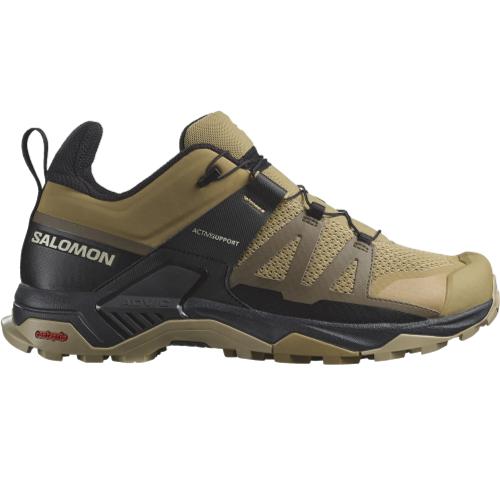 Salomon X Ultra 4 Shoe (474523) - Kelp/Dark Earth/Black