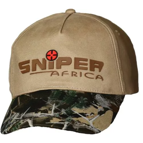 Sniper Rustic Contrast Peak Cap - 3D