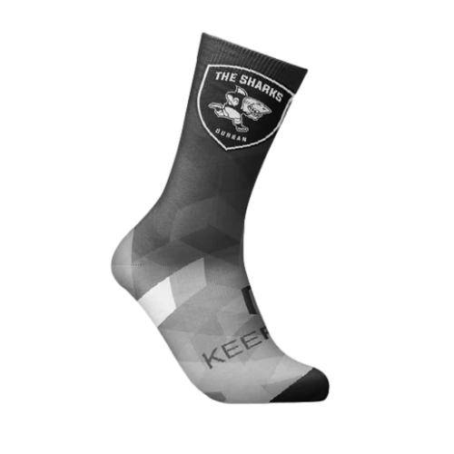 Keep Moving Socks - Sharks