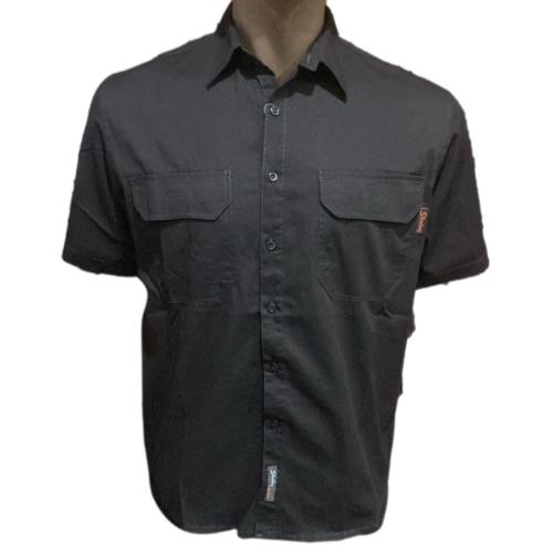 Sterling S/S Stretch Shirt - Charcoal