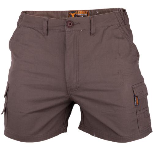 Wildebees Mens Casual Shorts (WMB156) - Taupe