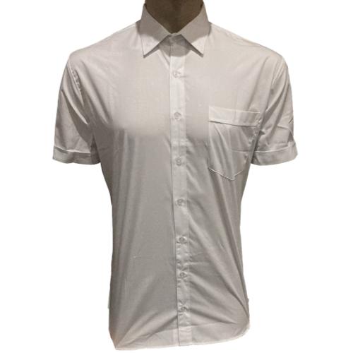 Giovanni Nero S/S Regular Fit Lounge Shirt - White
