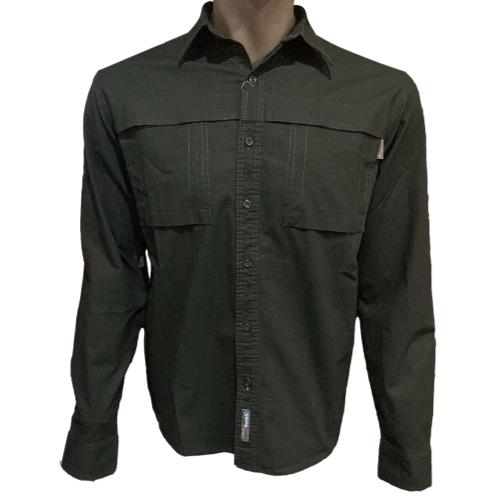 Sterling L/S Vented Stretch Shirt - Olive