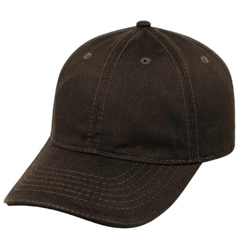 The Washed Oil Skin 6 Panel Cap - Assorted
